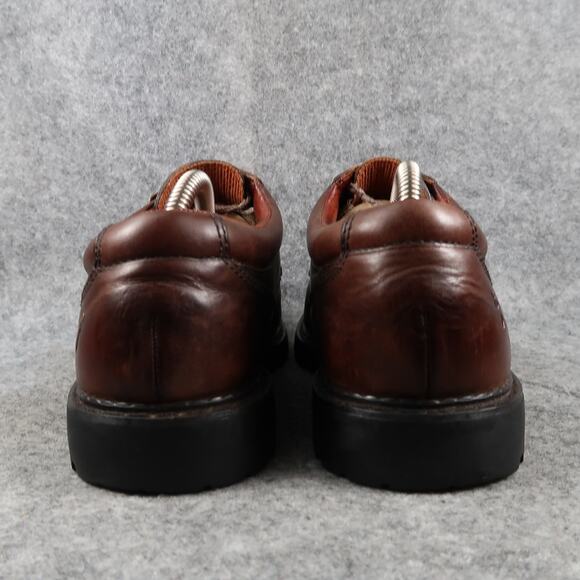 Frye Shoes Men 8.5 Oxford Derby Leather Roswell Dress Vintage Retro Brown Chunky main image 12